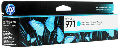 Купить Картридж HP 971 (CN622AE) голубой  0196729. Характеристики, отзывы и цены в Донецке