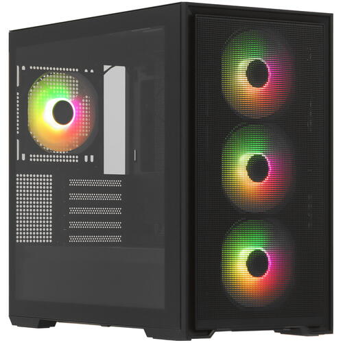 Купить Корпус ARDOR GAMING Rare Minicase N605 ARGB  черный  5427367. Характеристики, отзывы и цены в Донецке