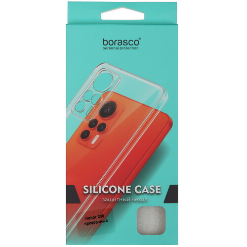 Купить Накладка  BoraSCO для HONOR 200 прозрачный  5470561. Характеристики, отзывы и цены в Донецке