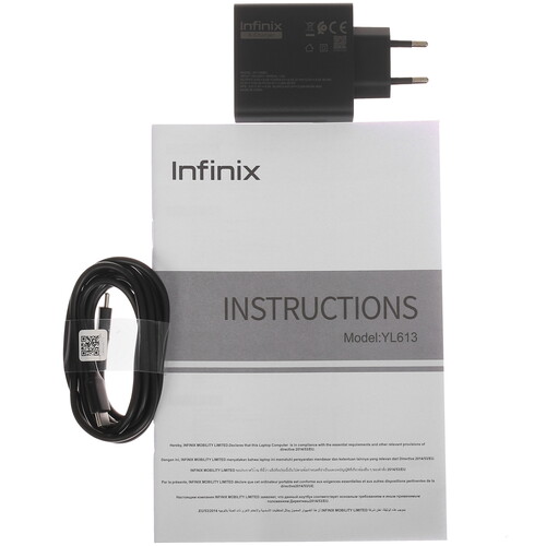 Купить 16" Ноутбук Infinix InBook Y3 MAX YL613 серебристый  5433663. Характеристики, отзывы и цены в Донецке
