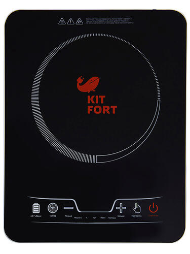 Купить Плита компактная электрическая Kitfort КТ-102 черный  1009383. Характеристики, отзывы и цены в Донецке