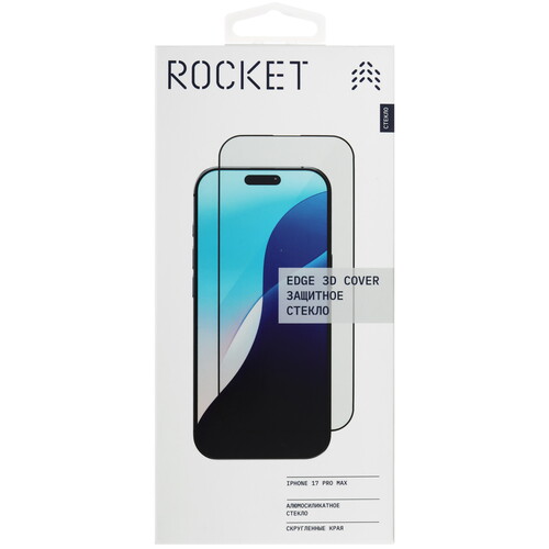 Купить Защитное стекло Rocket для экрана Apple iPhone 17 Pro Max  5639125. Характеристики, отзывы и цены в Донецке