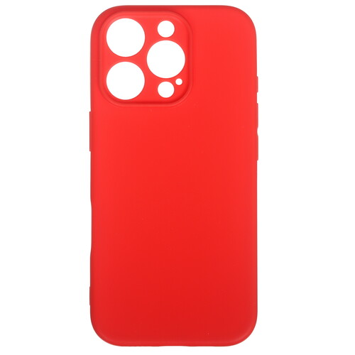 Купить Накладка  DF для Apple iPhone 16 Pro красный  5475762. Характеристики, отзывы и цены в Донецке