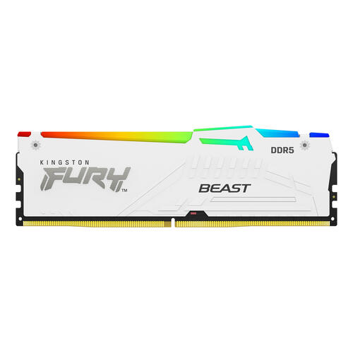 Купить Оперативная память Kingston Fury Beast AMD RGB White [KF556C36BWEA-32] 32 ГБ  5406691. Характеристики, отзывы и цены в Донецке