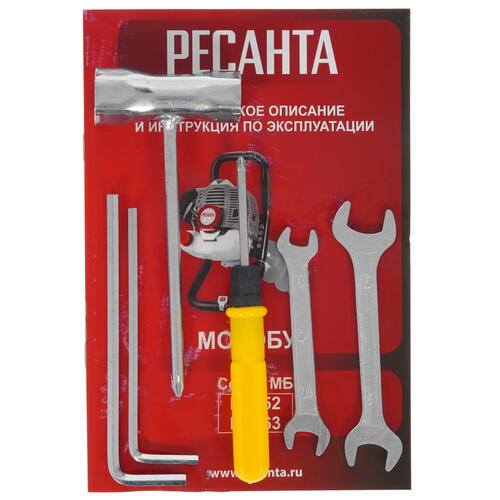 Купить Мотобур Ресанта МБ-63  9906209. Характеристики, отзывы и цены в Донецке