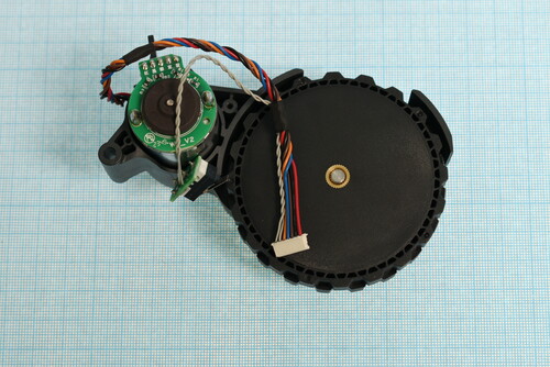 Купить Двигатель (В сборе с колесом R) для пылесоса-робота Roborock S7 Max Ultra  9156640. Характеристики, отзывы и цены в Донецке