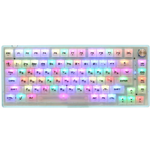 Купить Клавиатура проводная + беспроводная ARDOR GAMING Spirit [AG-ZD-GM82White-W]  5087546. Характеристики, отзывы и цены в Донецке