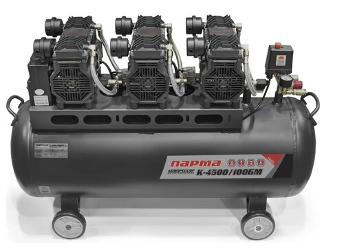 Купить Компрессор поршневой безмасляный ПАРМА K-4500  9110839. Характеристики, отзывы и цены в Донецке
