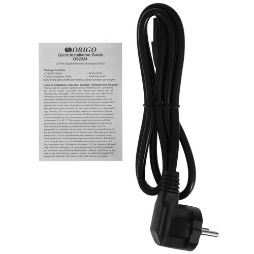Купить Коммутатор ORIGO OS2224  5620193. Характеристики, отзывы и цены в Донецке
