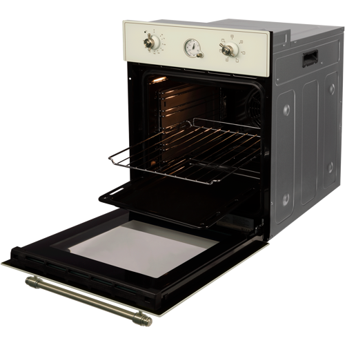Купить Электрический духовой шкаф HIBERG VM 4360 RY бежевый  9023384. Характеристики, отзывы и цены в Донецке