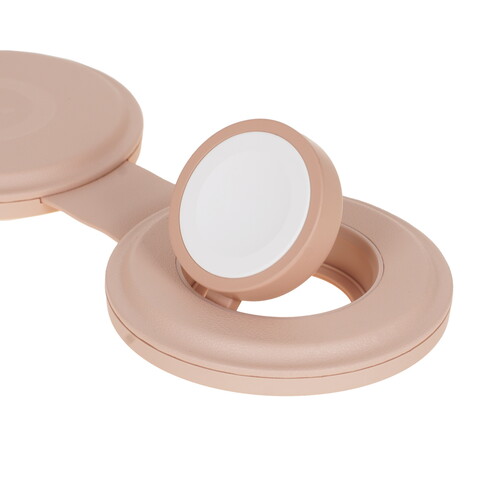 Купить Беспроводное зарядное устройство Satechi OntheGo 3-in-1 Charger розовый  9289905. Характеристики, отзывы и цены в Донецке