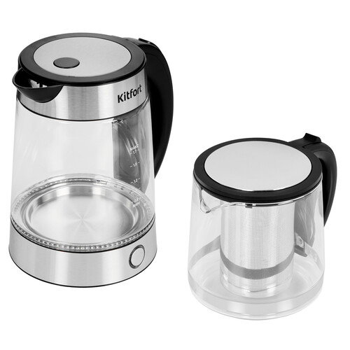 Купить Чайный набор Kitfort КТ-6741 серый  9267960. Характеристики, отзывы и цены в Донецке