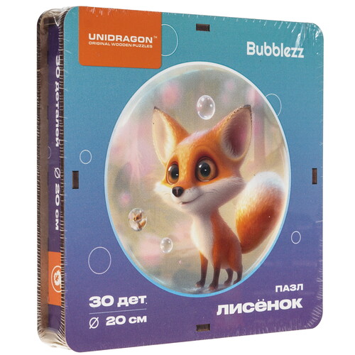 Купить Пазл Unidragon Bubblezz Лисенок 3+  9136939. Характеристики, отзывы и цены в Донецке