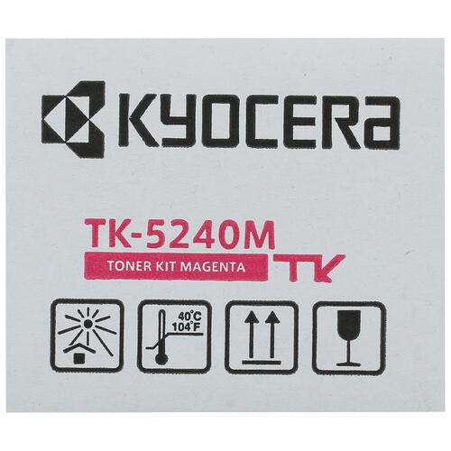 Купить Картридж лазерный Kyocera TK-5240M пурпурный, с чипом  1172620. Характеристики, отзывы и цены в Донецке