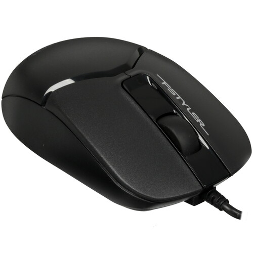 Купить Мышь проводная A4Tech Fstyler FM12S  черный  9280333. Характеристики, отзывы и цены в Донецке