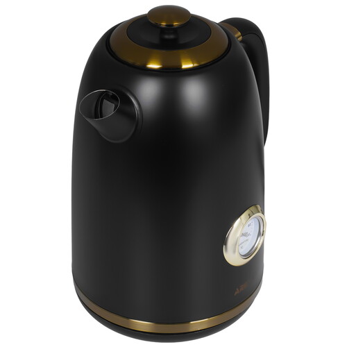 Купить Электрочайник Aresa AR-3479 черный  9300203. Характеристики, отзывы и цены в Донецке