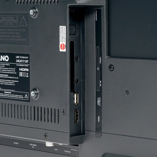 Купить Телевизор Asano 24LH1110T черный  8157882. Характеристики, отзывы и цены в Донецке