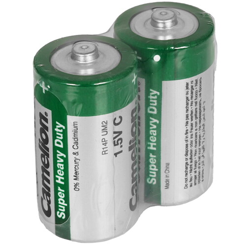 Купить Батарейка Camelion R14P-SP2G C / C (LR14/ER26500/R14)  9105777. Характеристики, отзывы и цены в Донецке