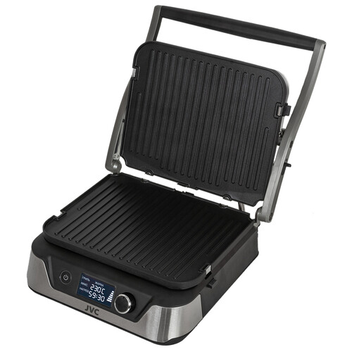 Купить Гриль JVC JK-GR305 серебристый  5353433. Характеристики, отзывы и цены в Донецке