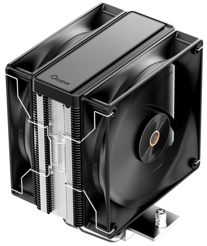 Купить Кулер для процессора Ocypus Delta A40 Elite Dual Fan [Delta-A40-BK2NNWN00X-GL]  5637603. Характеристики, отзывы и цены в Донецке