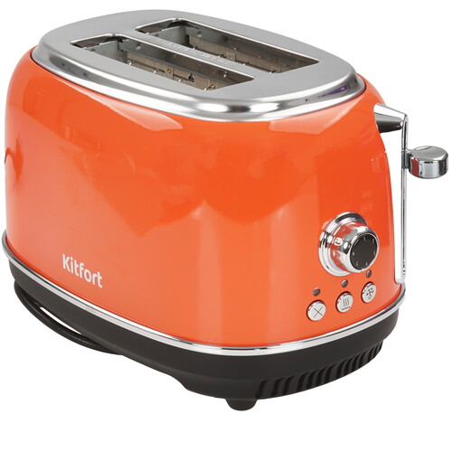 Купить Тостер Kitfort КТ-6457 красный  9272044. Характеристики, отзывы и цены в Донецке