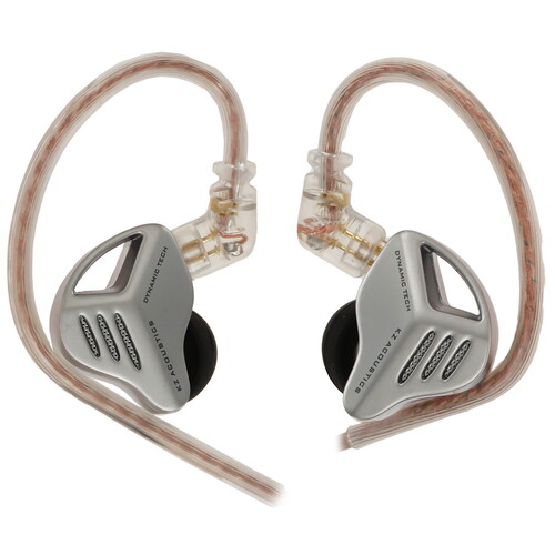 Купить Проводные наушники KZ ZVX серебристый 2023  5605188. Характеристики, отзывы и цены в Донецке