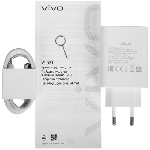 Купить 6.74" Смартфон Vivo Y04s 256 ГБ золотистый  5636367. Характеристики, отзывы и цены в Донецке