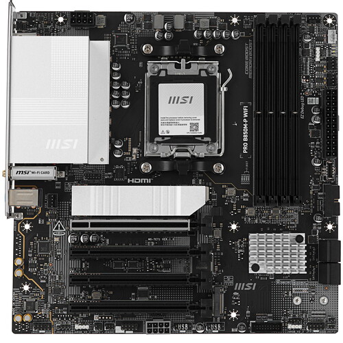 Купить Материнская плата MSI PRO B850M-P WIFI  5630002. Характеристики, отзывы и цены в Донецке