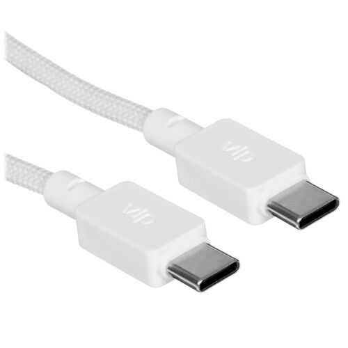 Купить Кабель круглый VLP USB Type-C - USB Type-C белый 2 м  5466286. Характеристики, отзывы и цены в Донецке