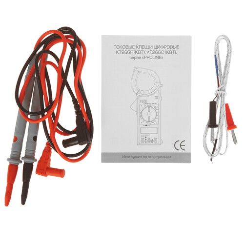Купить Клещи токоизмерительные КВТ KT 266C  9310024. Характеристики, отзывы и цены в Донецке