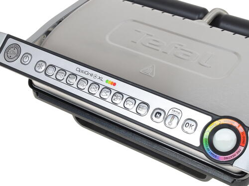 Купить Гриль Tefal Optigrill+ XL GC722D34 серебристый  1104127. Характеристики, отзывы и цены в Донецке