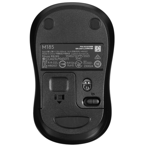 Купить Мышь беспроводная Logitech M185  5464556. Характеристики, отзывы и цены в Донецке