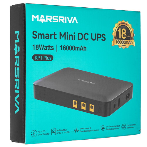 Купить ИБП для роутеров MARSRIVA KP1 Plus  9281628. Характеристики, отзывы и цены в Донецке