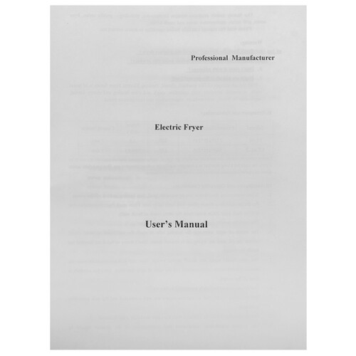 Купить Фритюрница VIATTO EF‑6L серебристый  9909638. Характеристики, отзывы и цены в Донецке