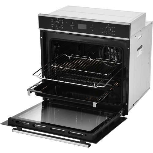 Купить Электрический духовой шкаф ZUGEL ZOE602X черный  9956597. Характеристики, отзывы и цены в Донецке