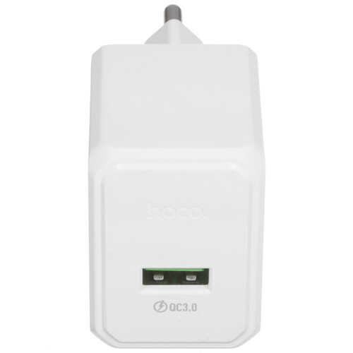 Купить Сетевое зарядное устройство Hoco CS12A белый  5474878. Характеристики, отзывы и цены в Донецке
