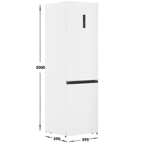 Купить Холодильник с морозильником   Hisense RB434N4BW2 белый  9063232. Характеристики, отзывы и цены в Донецке