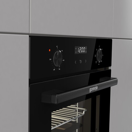 Купить Электрический духовой шкаф Gorenje BO4535E03BG черный  9291468. Характеристики, отзывы и цены в Донецке