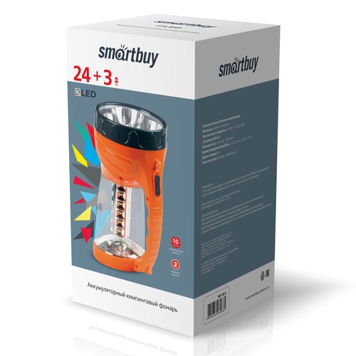 Купить Фонарь Smartbuy SBF-38-R  9183221. Характеристики, отзывы и цены в Донецке