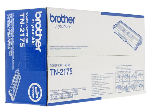 Купить Картридж лазерный Brother TN-2175 черный  0104289. Характеристики, отзывы и цены в Донецке