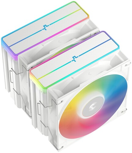 Купить Кулер для процессора DEEPCOOL AG620 WH ARGB V2 [R-AG620-WHAMMN-GJD]  5614101. Характеристики, отзывы и цены в Донецке