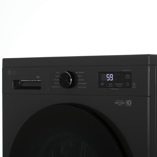 Купить Стиральная машина LG F2Y1NS5J черный  5494552. Характеристики, отзывы и цены в Донецке