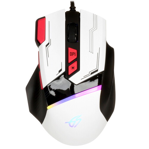 Купить Мышь проводная DEXP Armor  белый  9981938. Характеристики, отзывы и цены в Донецке