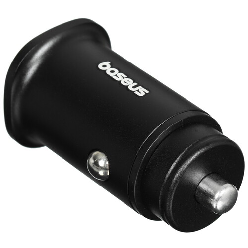 Купить Автомобильное ЗУ Baseus Square Metal 30W черный  5474636. Характеристики, отзывы и цены в Донецке