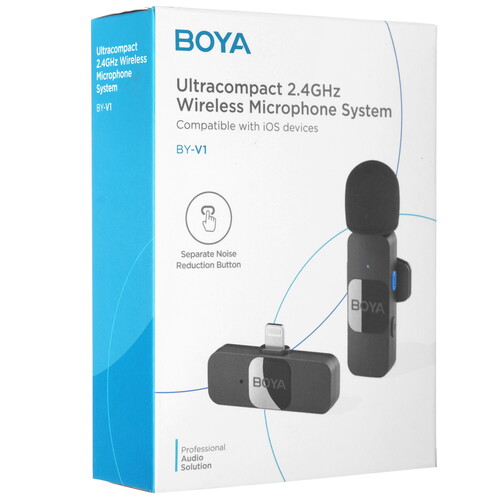 Купить Радиосистема BOYA BY-V1  5418873. Характеристики, отзывы и цены в Донецке