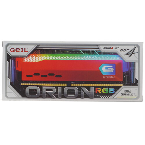Купить Оперативная память GeIL Orion RGB [GOSG416GB3200C22DC] 16 ГБ  5067721. Характеристики, отзывы и цены в Донецке