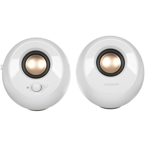 Купить Колонки Creative PEBBLE SE белый  5625426. Характеристики, отзывы и цены в Донецке