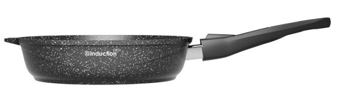 Купить Сковорода Мечта Гранит Induction Pro 022802И, 22 см черный  9148955. Характеристики, отзывы и цены в Донецке