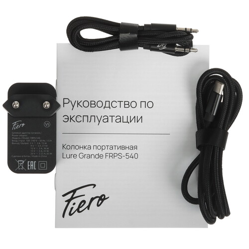 Купить Портативная колонка Fiero Lure Grande FRPS-540, синий  9096852. Характеристики, отзывы и цены в Донецке