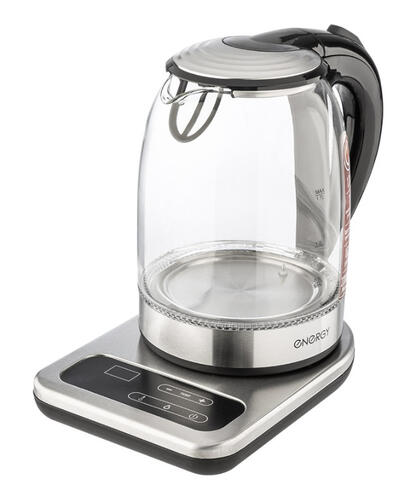 Купить Электрочайник Energy E-220E серебристый  9088416. Характеристики, отзывы и цены в Донецке